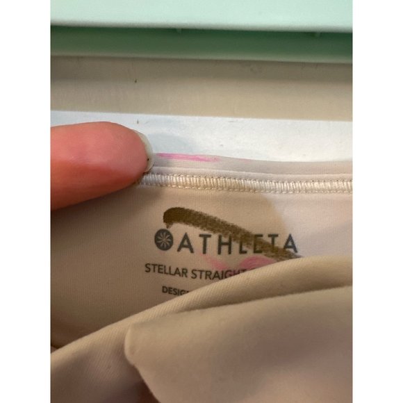 NWT Athleta beige Stellar Straight Crop Pants size 26 - Picture 10 of 11